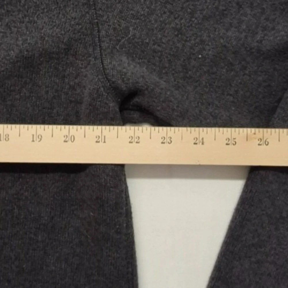 The North Face Men's Gray 1/4 Zip Fleece Pullover‎ Sweatshirt Jacket Sz. LG